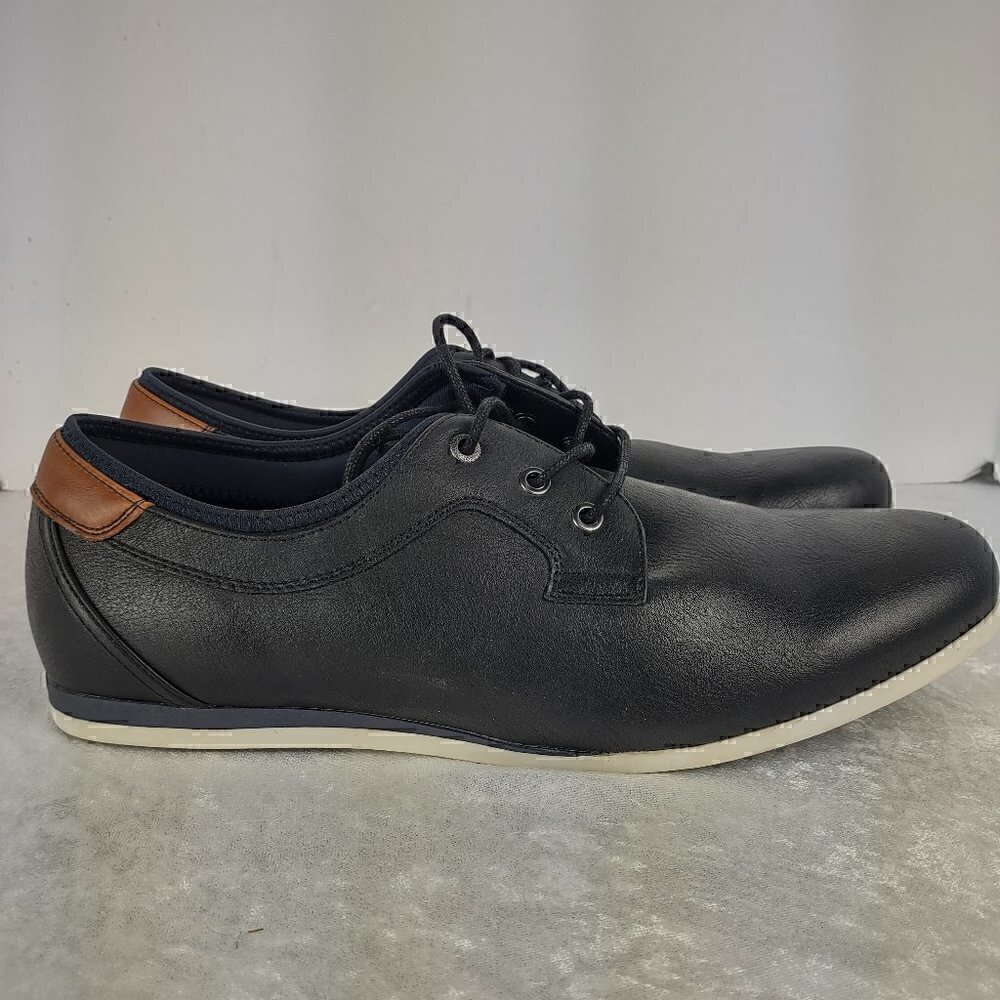 JF J. Ferrar Men's Sutton Black Lace Dress Shoes Size 13M (NWOT) - Picture 7 of 14
